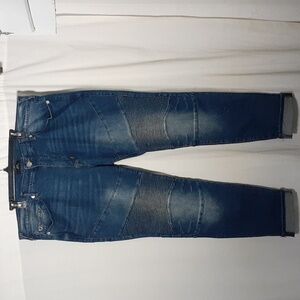 True Religion Jeans Men Size 40 Rocco Relaxed Skinny Denim Grunge Street…